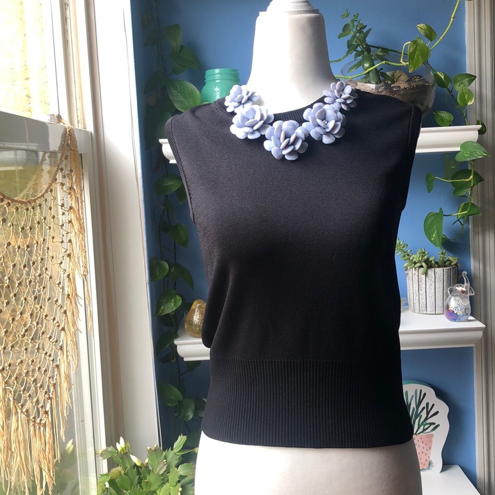 🌺J.A.C. stylish black sweater vest🌺